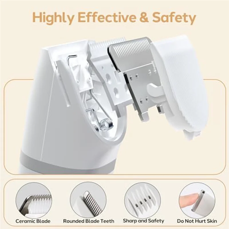 Dog Hair Clippers Grooming For Nail Grinder, 4-In-1 Cordless Electric Trimmer Low Noise USB Rechargeable Pet Clippers Durable
Dog Hair Clippers Grooming For Nail Grinder, 4-In-1 Cordless Electric Trimmer Low Noise USB Rechargeable Pet Clippers Durable