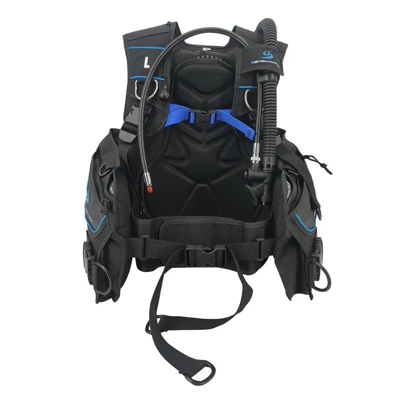 Outdoor Diving BCD Buoyancy Control Device Soft Nylon Men's Women's Adults Back-Entry Quick-Release Weight Pocket Equipment Vest
Outdoor Diving BCD Buoyancy Control Device Soft Nylon Men's Women's Adults Back-Entry Quick-Release Weight Pocket Equipment Vest