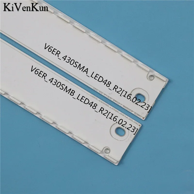 Светодиодные полосы подсветки для Samsung UE43KU6642U UE43KU6643U UE43KU6645U UE43KU6649U Светодиодные полосы V6ER_ 430SMAB Линейки Ленты
Светодиодные полосы подсветки для Samsung UE43KU6642U UE43KU6643U UE43KU6645U UE43KU6649U Светодиодные полосы V6ER_ 430SMAB Линейки Ленты