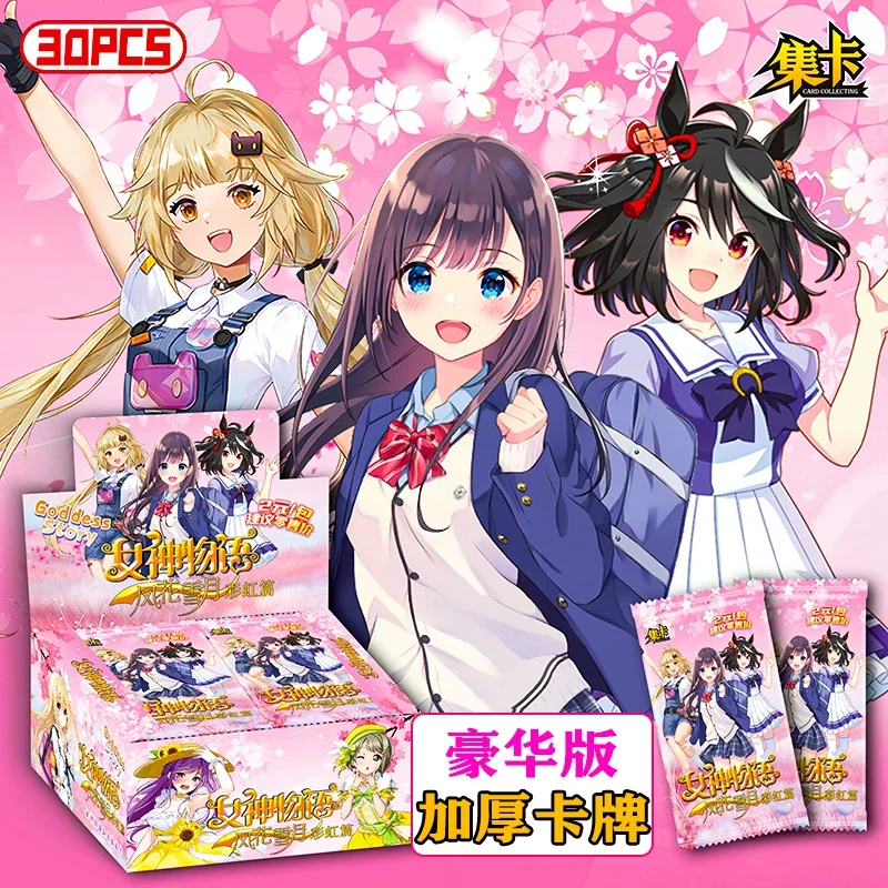 Premium Card Collection Goddess Story Anime Cards - Wind Flower Snow Moon Rainbow Chapter Thickened Waifu Collectible Box
Premium Card Collection Goddess Story Anime Cards - Wind Flower Snow Moon Rainbow Chapter Thickened Waifu Collectible Box