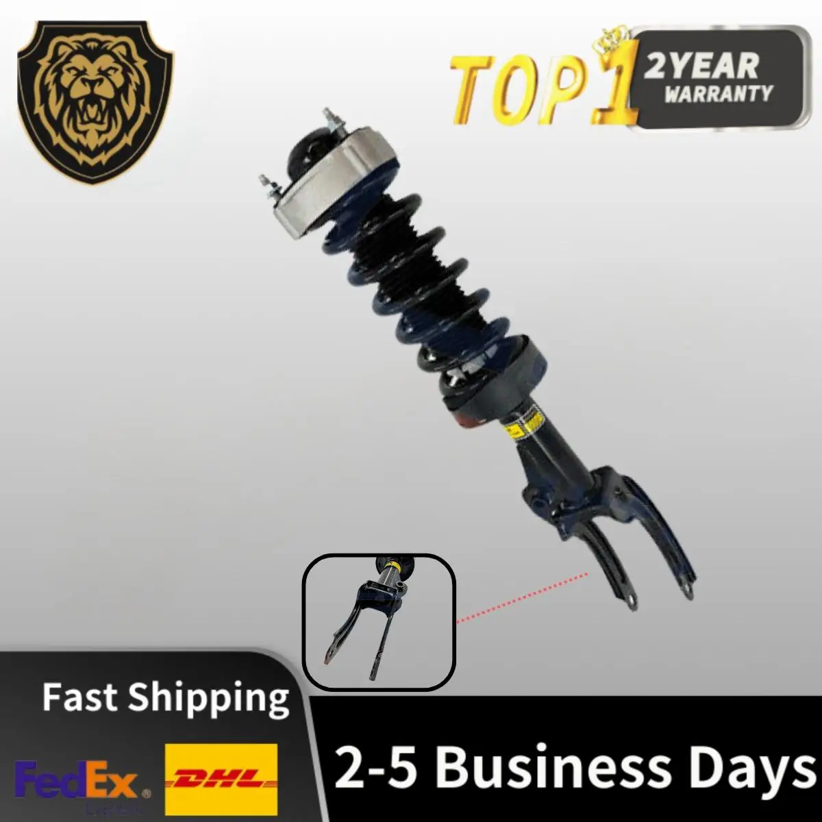 Передняя левая амортизаторная стойка в сборе с PASM Fit Porsche Cayenne 958 VW Touareg 2011-2018 гг.
Передняя левая амортизаторная стойка в сборе с PASM Fit Porsche Cayenne 958 VW Touareg 2011-2018 гг.