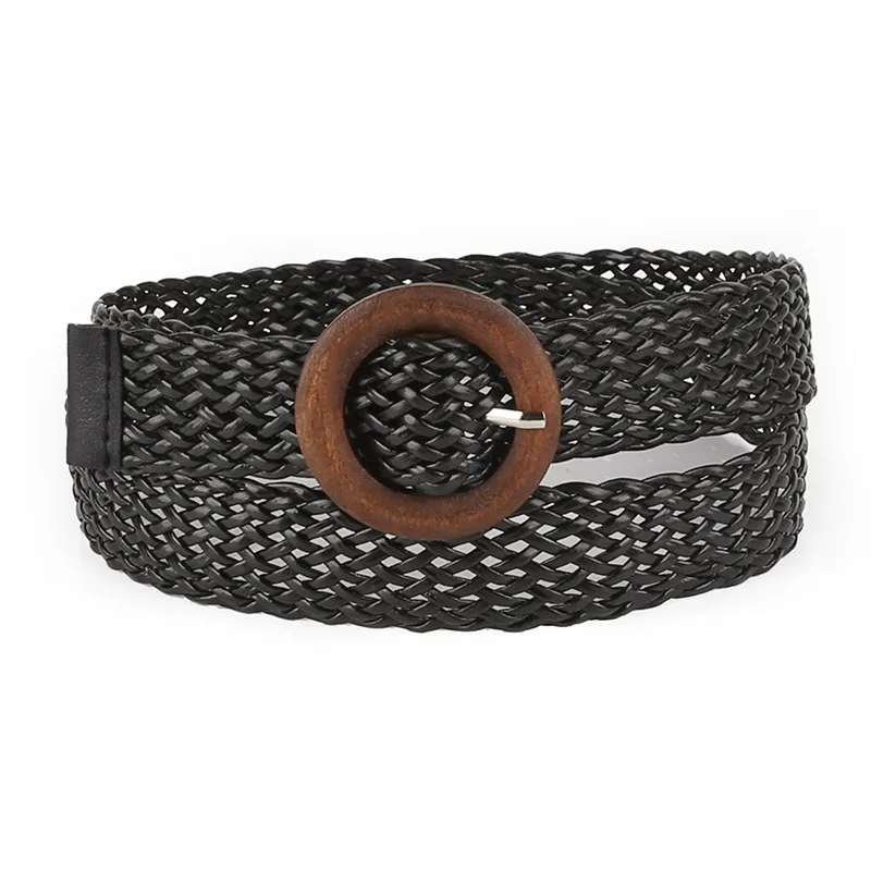 Women's Hollowed Out Breathable Woven Wide Waistband Decoration with Ethnic Style Round Buckle Versatile Dress Accessories
Women's Hollowed Out Breathable Woven Wide Waistband Decoration with Ethnic Style Round Buckle Versatile Dress Accessories