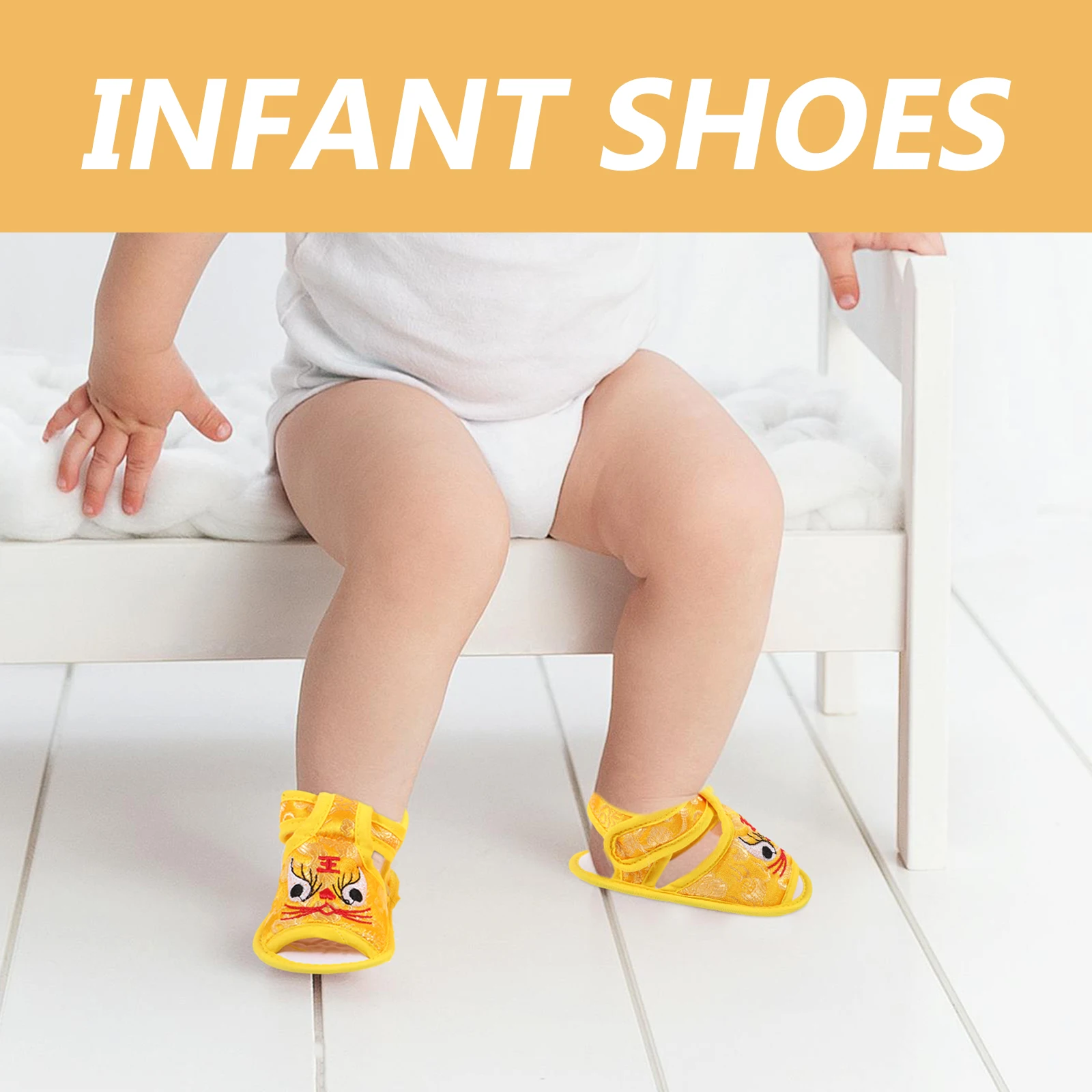 Baby Sandals Yellow 0 12 Months Soft Silk Tiger Infant Walking Shoes First Walker Comfortable Kids Shoes
Baby Sandals Yellow 0 12 Months Soft Silk Tiger Infant Walking Shoes First Walker Comfortable Kids Shoes