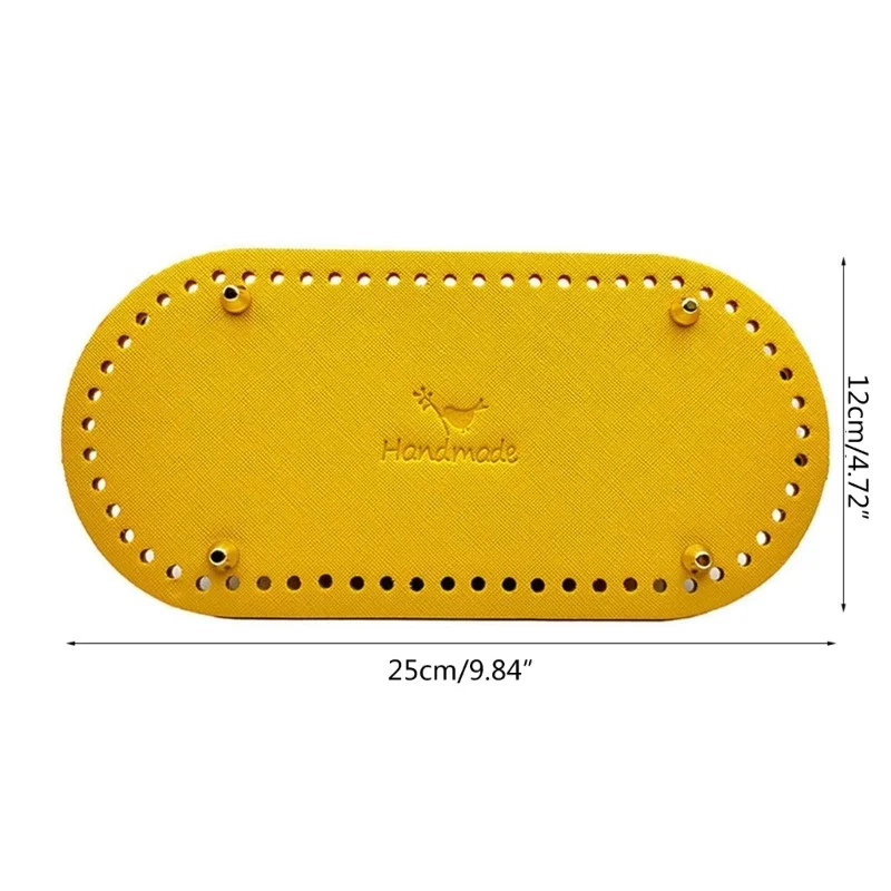 25 x 12cm DIY Knitting Crochet Bag Nail Bottom Shaper Pad Insert Cushion Base for Handbag Purse Making
25 x 12cm DIY Knitting Crochet Bag Nail Bottom Shaper Pad Insert Cushion Base for Handbag Purse Making
