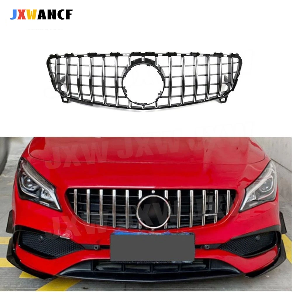 JXWANCF ABS Front Grille Racing Bumper Mesh Frame for Mercedes Benz A class W176 A45 for AMG 2013-2019 Sliver Black
JXWANCF ABS Front Grille Racing Bumper Mesh Frame for Mercedes Benz A class W176 A45 for AMG 2013-2019 Sliver Black