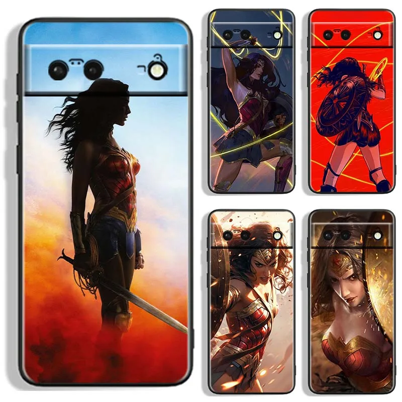 Movie Wonders Womans Hero Phone Case For Google Pixel 9a 9 8A 8 7 7A 6 6A Pro XL 2024 5G Black Soft TPU Silicone Cover
Movie Wonders Womans Hero Phone Case For Google Pixel 9a 9 8A 8 7 7A 6 6A Pro XL 2024 5G Black Soft TPU Silicone Cover