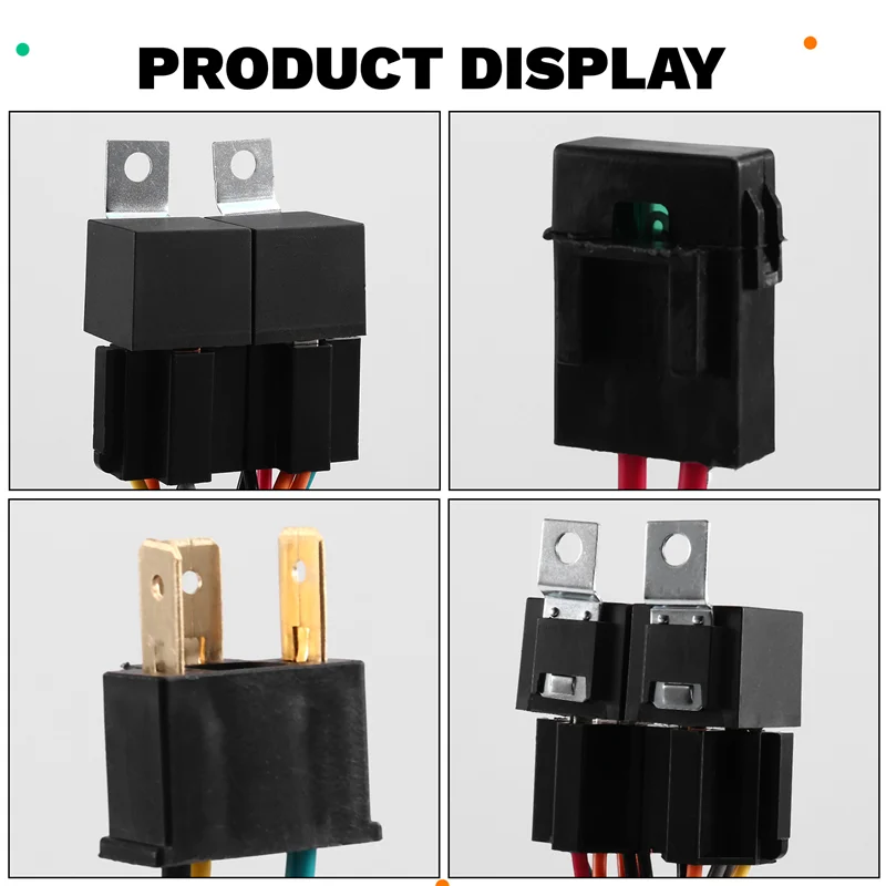 Car H4 12V LED Headlights Relay Wiring Harness Kit High Low Enhancer Car Accessories
Car H4 12V LED Headlights Relay Wiring Harness Kit High Low Enhancer Car Accessories