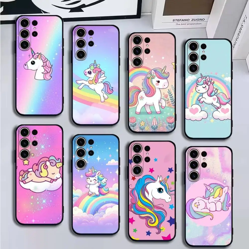 Pink Unicorn Rainbow Phone Case For SamsungS25,24,21,22,23,30,Ultra,20,Plus,Fe,Lite,Note,10,9,Soft Black Cover
Pink Unicorn Rainbow Phone Case For SamsungS25,24,21,22,23,30,Ultra,20,Plus,Fe,Lite,Note,10,9,Soft Black Cover
