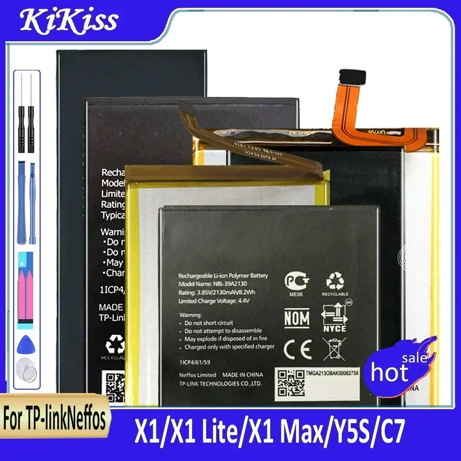 NBL-35B3000 NBL-38A2250 38A2500 40A2400 35A3000 Mobile Phone Battery For TP-linkNeffos C7 TP910A C X1 Max Lite TP904A Y5S TP804A
NBL-35B3000 NBL-38A2250 38A2500 40A2400 35A3000 Mobile Phone Battery For TP-linkNeffos C7 TP910A C X1 Max Lite TP904A Y5S TP804A