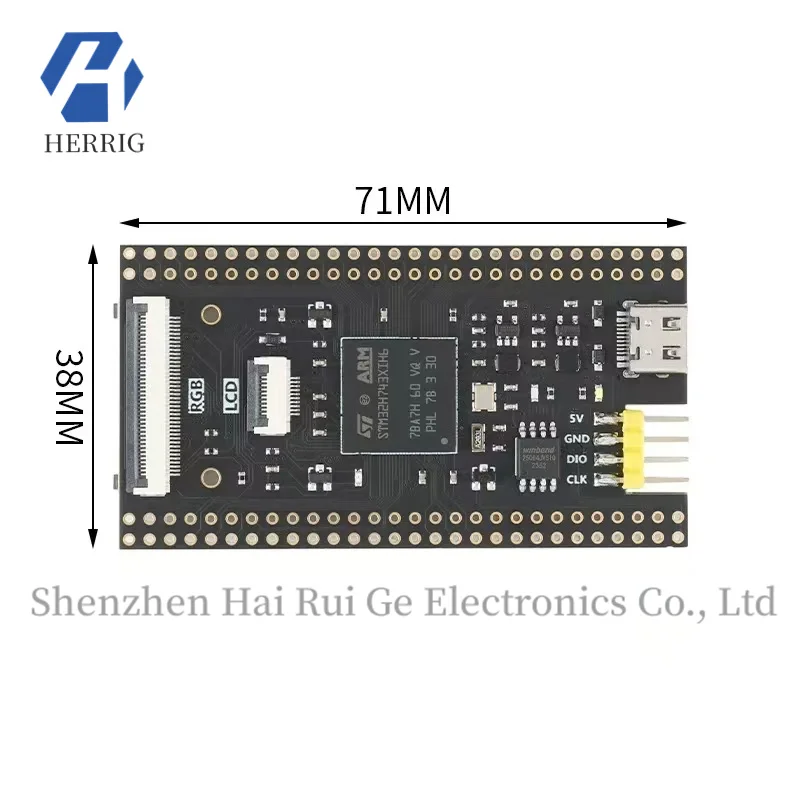 STM32H743XIH6 Core Board System Learning Board STM32 Development Board Compatible with OpenMV
STM32H743XIH6 Core Board System Learning Board STM32 Development Board Compatible with OpenMV