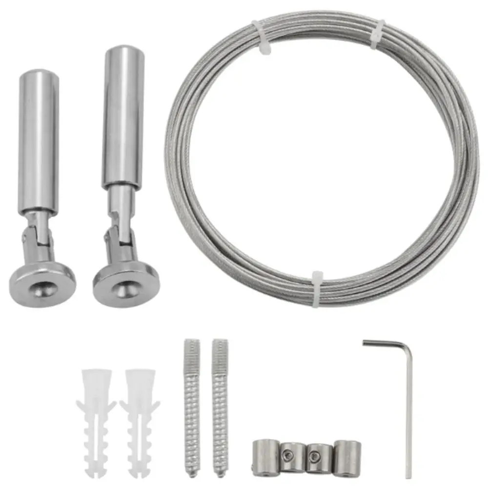 304 Stainless Steel Clothes Drying Rope Balcony Mount Curtain Wire Set Retractable Clothesline Steel Wire Construction
304 Stainless Steel Clothes Drying Rope Balcony Mount Curtain Wire Set Retractable Clothesline Steel Wire Construction