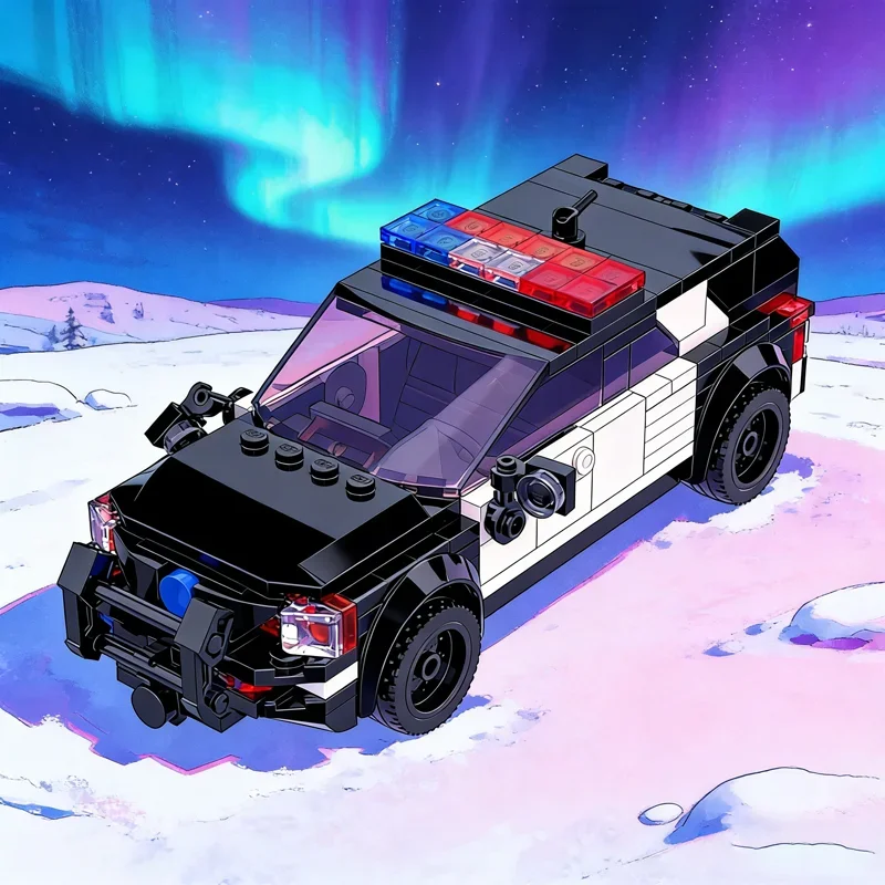 676pcs MOC Police Cruiser Forded Explorer Model Building Blocks Architecture Toys Idea Education Christmas Gifts Brick
676pcs MOC Police Cruiser Forded Explorer Model Building Blocks Architecture Toys Idea Education Christmas Gifts Brick