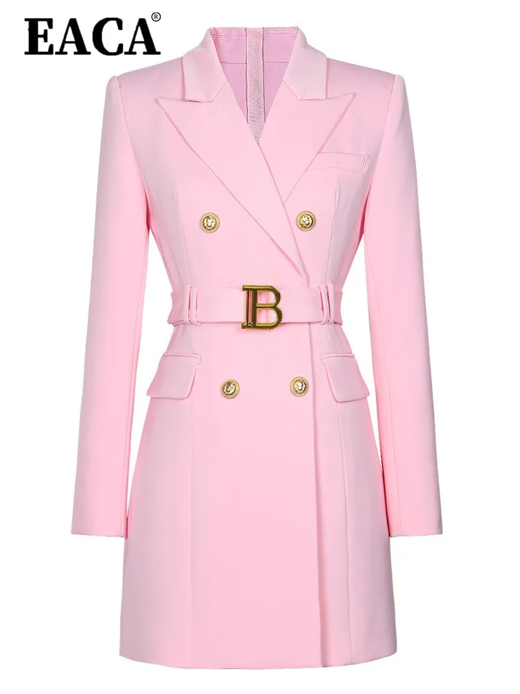 EACA 2024 Autumn And Winter New Fashionable High-end Solid Color Belt Long Sleeved Slim Fit Temperament Women's Dress
EACA 2024 Autumn And Winter New Fashionable High-end Solid Color Belt Long Sleeved Slim Fit Temperament Women's Dress