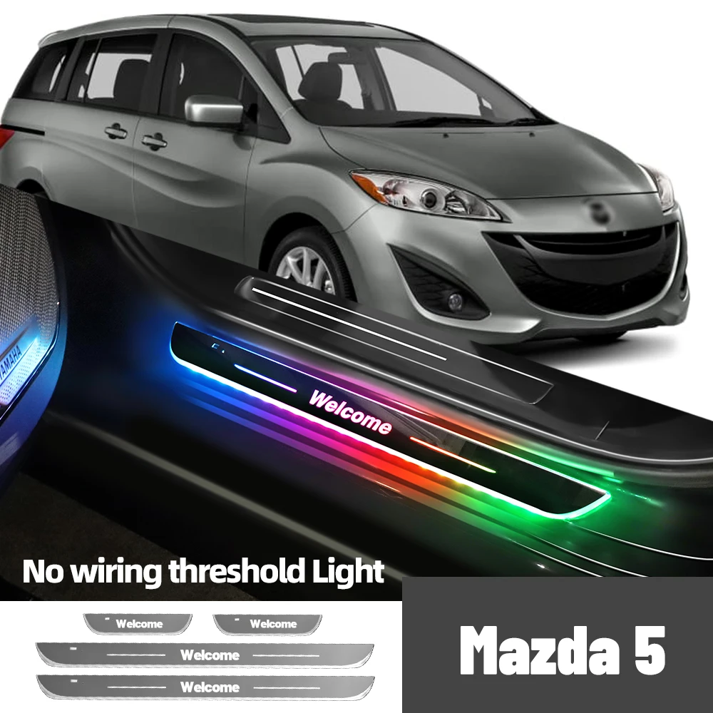 For Mazda 5 2005-2017 2009 2014 2015 2016 Car Door Sill Light Customized Logo LED Welcome Threshold Pedal Lamp Accessories
For Mazda 5 2005-2017 2009 2014 2015 2016 Car Door Sill Light Customized Logo LED Welcome Threshold Pedal Lamp Accessories