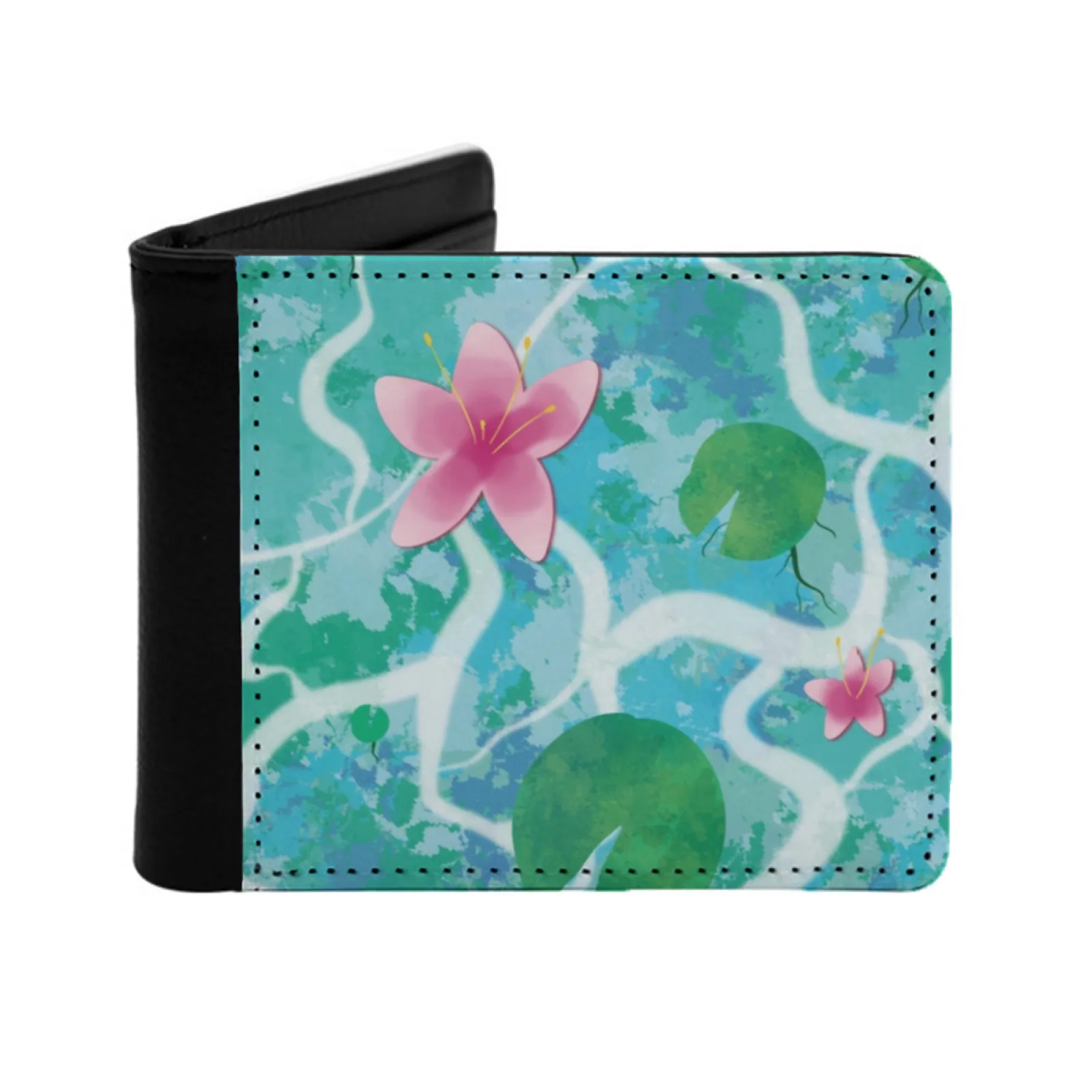 Мужские кошельки Serene Lilypond And Cool Waters, мужской кошелек для карт, короткий кошелек, двойные персонализированные кошельки с цветами Serene Cool Lilypad
Мужские кошельки Serene Lilypond And Cool Waters, мужской кошелек для карт, короткий кошелек, двойные персонализированные кошельки с цветами Serene Cool Lilypad
