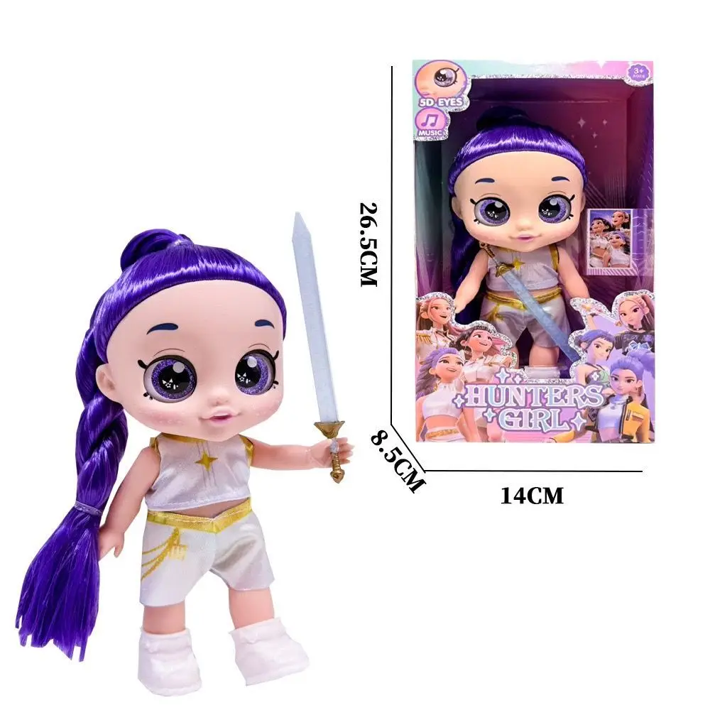 Brand-new 10-inch KPOP Doll, 5 Joints, 5D Eyes, Plump Figure, Music Sound Effect, Witch Girl Vinyl Doll, Gift Series, Tiger Doll
Brand-new 10-inch KPOP Doll, 5 Joints, 5D Eyes, Plump Figure, Music Sound Effect, Witch Girl Vinyl Doll, Gift Series, Tiger Doll