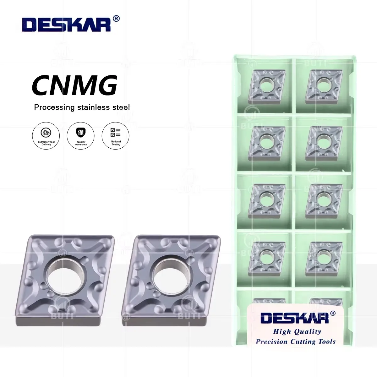 DESKAR 100% Original Numerical Control Lathe Tool CNMG120404 120408 MA LF6018S MA Groove Type Rhombus Outer Circle Turning Blade
DESKAR 100% Original Numerical Control Lathe Tool CNMG120404 120408 MA LF6018S MA Groove Type Rhombus Outer Circle Turning Blade