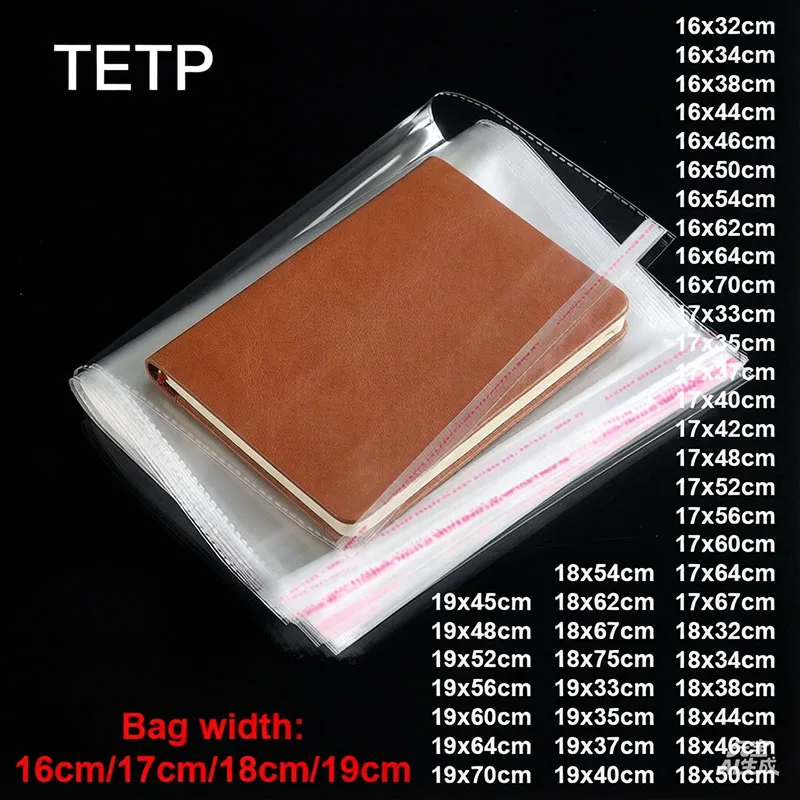 TETP Width 16/17/18/19cm Long Opp Self-Adhesive Bags Doll Wig Tube Fishing Rod Packaging Dustproof For Small Business Cellophane
TETP Width 16/17/18/19cm Long Opp Self-Adhesive Bags Doll Wig Tube Fishing Rod Packaging Dustproof For Small Business Cellophane