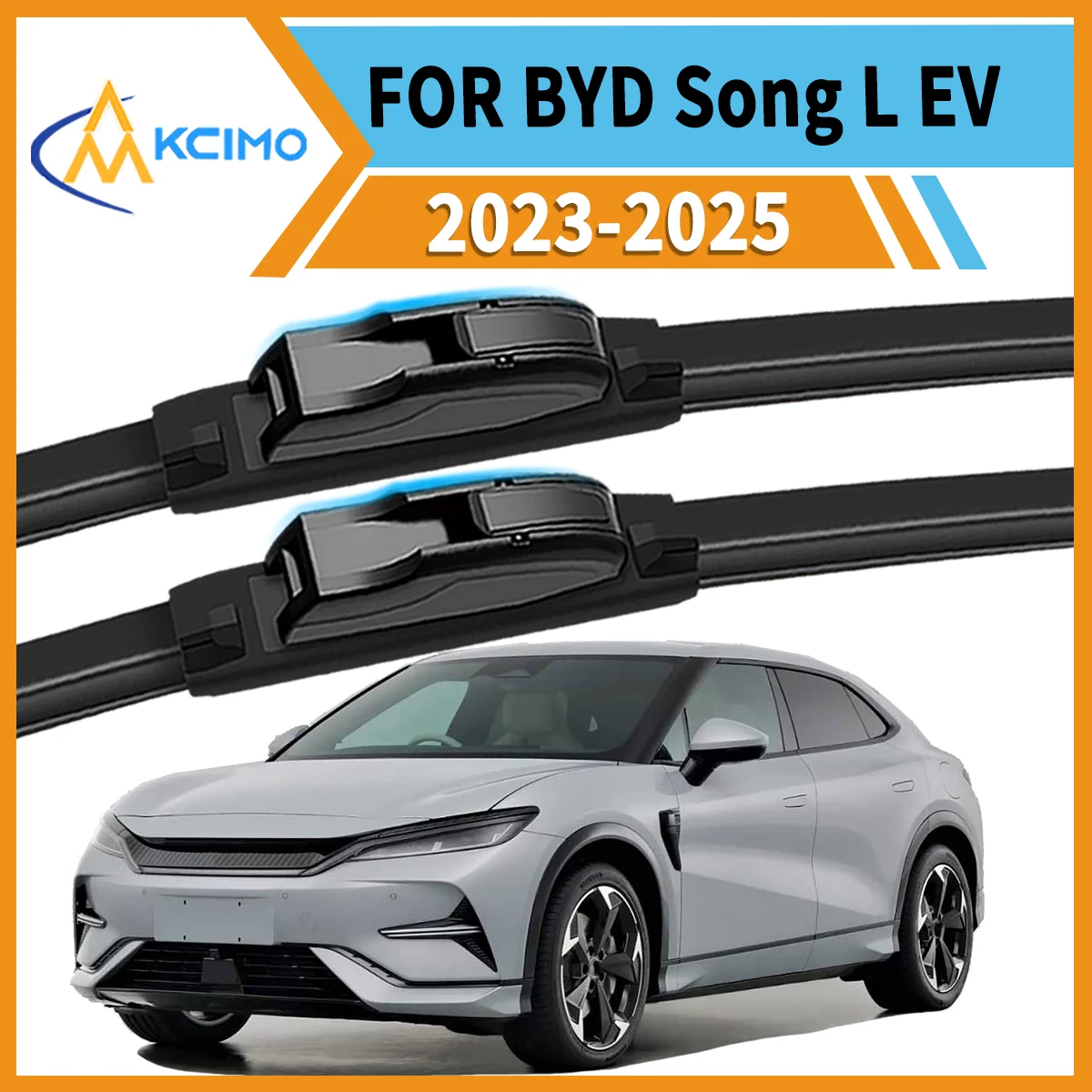 Drive with Confidence 2PCS Wiper Blades for BYD Song L EV 2023-2025 All-Weather Performance Smudge-Free Durable & Quiet
Drive with Confidence 2PCS Wiper Blades for BYD Song L EV 2023-2025 All-Weather Performance Smudge-Free Durable & Quiet