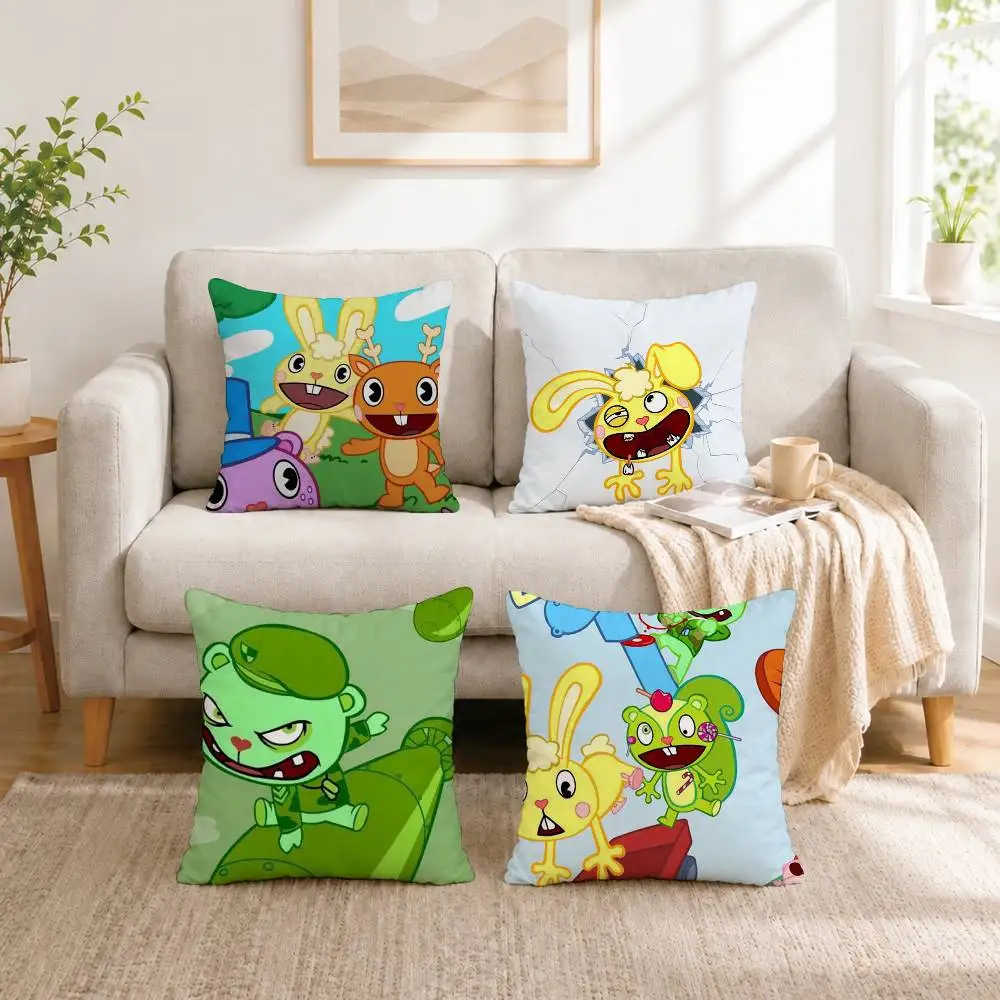Happy Tree Friends Pillow Case Square Double-Sided Sofa Cushion Cover Bedroom Bedside Pillow Gift
Happy Tree Friends Pillow Case Square Double-Sided Sofa Cushion Cover Bedroom Bedside Pillow Gift