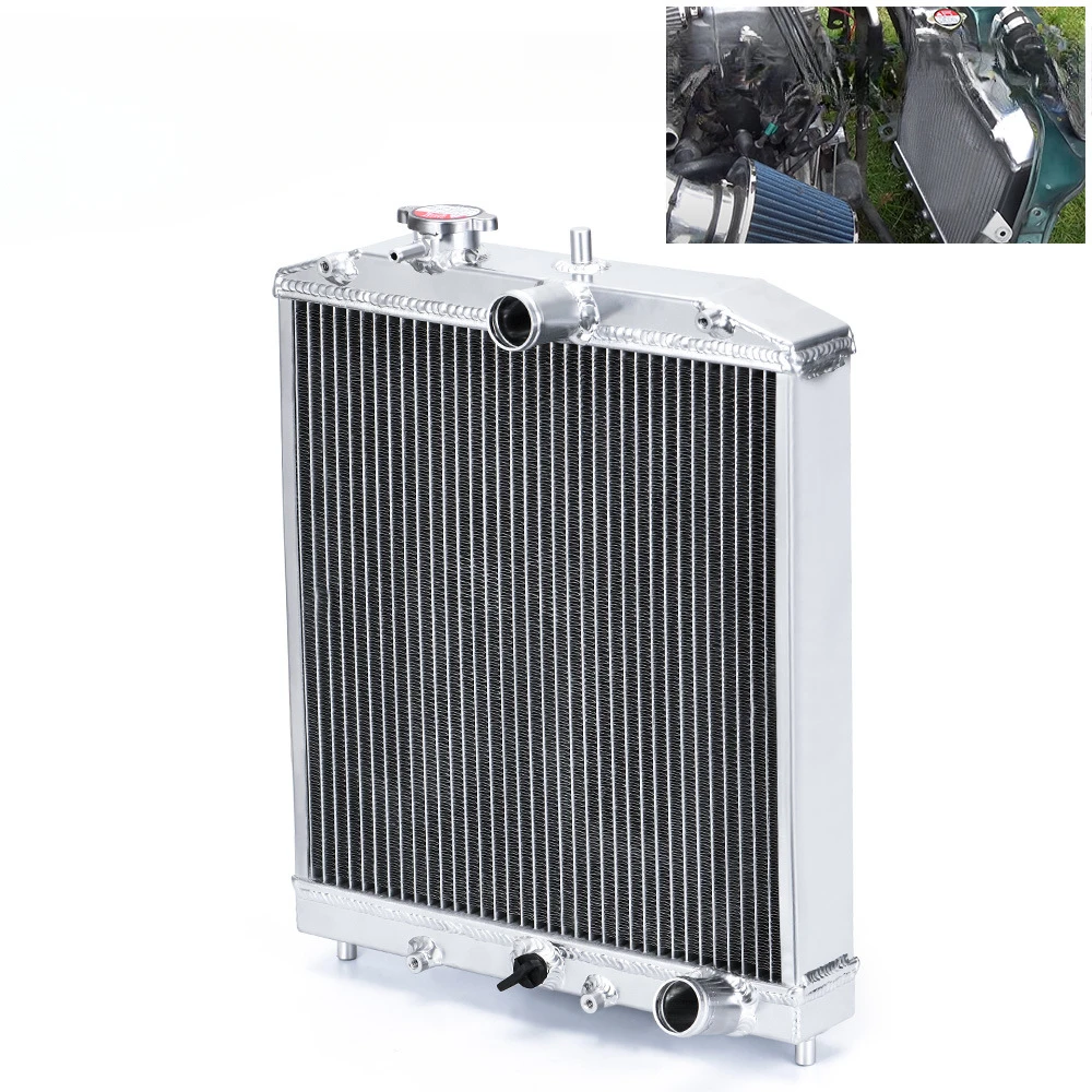 Thickened and enlarged aluminum water tank core thickness 52mm high-performance radiator water tank suitable for Honda Civic
Thickened and enlarged aluminum water tank core thickness 52mm high-performance radiator water tank suitable for Honda Civic