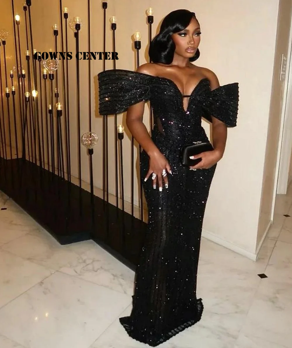 Tulle Ruched Off The Shoulder Black Aso Ebi Evening Dresses African Women Formal Dress For Women 2024 Elegant Wedding Customized
Tulle Ruched Off The Shoulder Black Aso Ebi Evening Dresses African Women Formal Dress For Women 2024 Elegant Wedding Customized