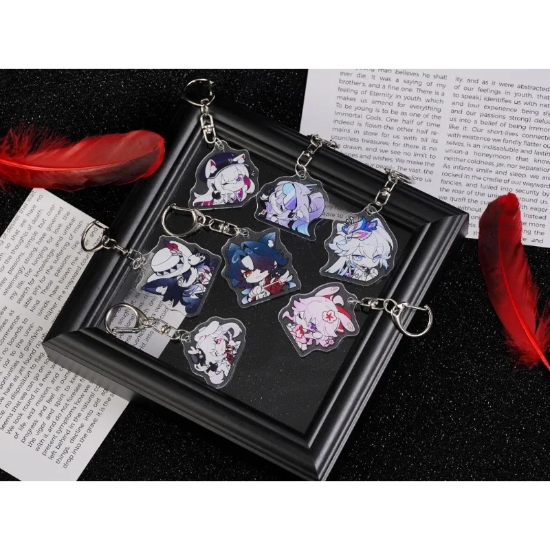 Honkai Star Rail Ashveil Sparkle Yao Guang Silver Wolf Nihilux Evanescia Blade Acrylic Keychain Set Pendant Toy birthday Gift
Honkai Star Rail Ashveil Sparkle Yao Guang Silver Wolf Nihilux Evanescia Blade Acrylic Keychain Set Pendant Toy birthday Gift