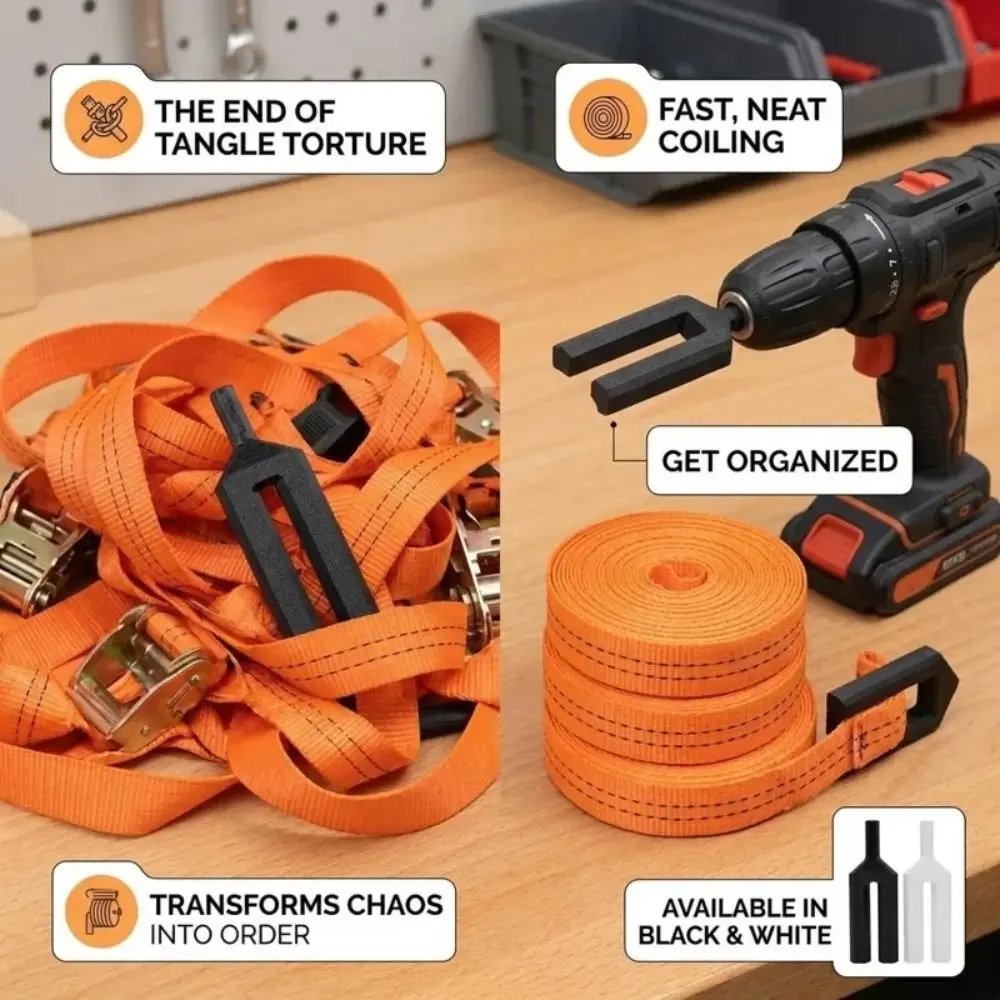 Quick Winding Manual Ratchet Strap Winder Manual Operation Portable Ratchet Winch Straps Ratchet Strap Organizer Tool Accessory
Quick Winding Manual Ratchet Strap Winder Manual Operation Portable Ratchet Winch Straps Ratchet Strap Organizer Tool Accessory