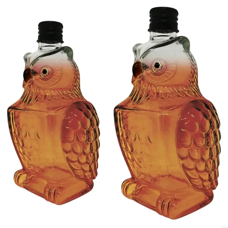 Elegant Present Owl Wine Bottle Storage Bottle for Whisky Liquor Glass Texture Suitable for Home Decorating Y5GB
Elegant Present Owl Wine Bottle Storage Bottle for Whisky Liquor Glass Texture Suitable for Home Decorating Y5GB
