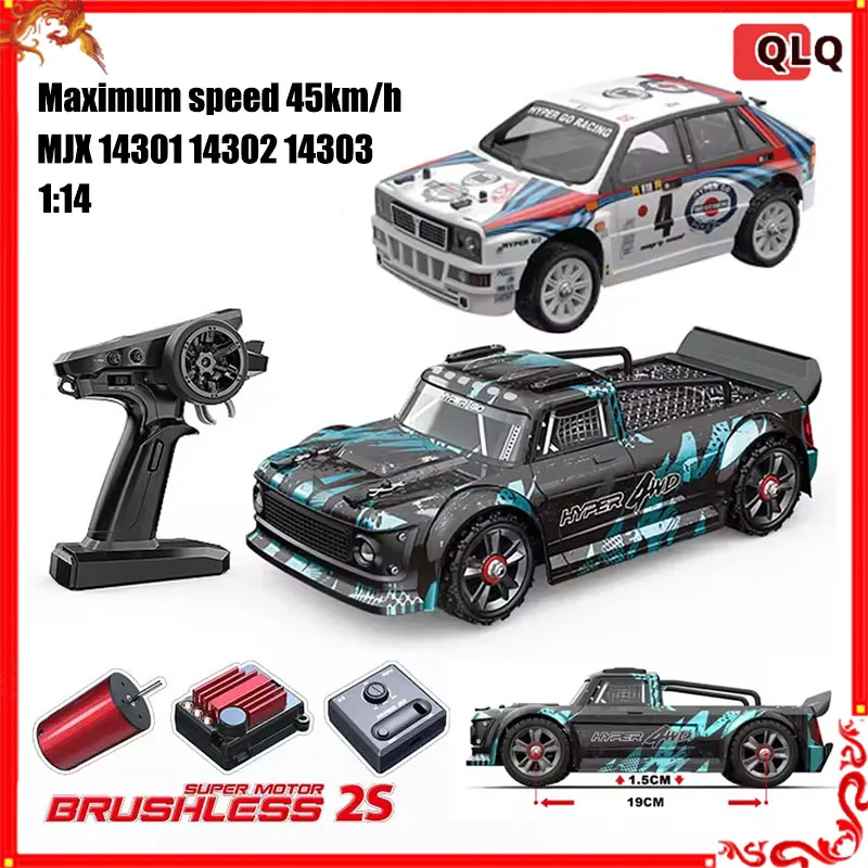 Mjx 14301/14302/14303 Бесщеточный радиоуправляемый автомобиль 2,4 г 1/14 Пульт дистанционного управления 4wd Высокоскоростной внедорожный аварийный дрейфующий автомобиль Игрушки для мальчиков Подарок
Mjx 14301/14302/14303 Бесщеточный радиоуправляемый автомобиль 2,4 г 1/14 Пульт дистанционного управления 4wd Высокоскоростной внедорожный аварийный дрейфующий автомобиль Игрушки для мальчиков Подарок