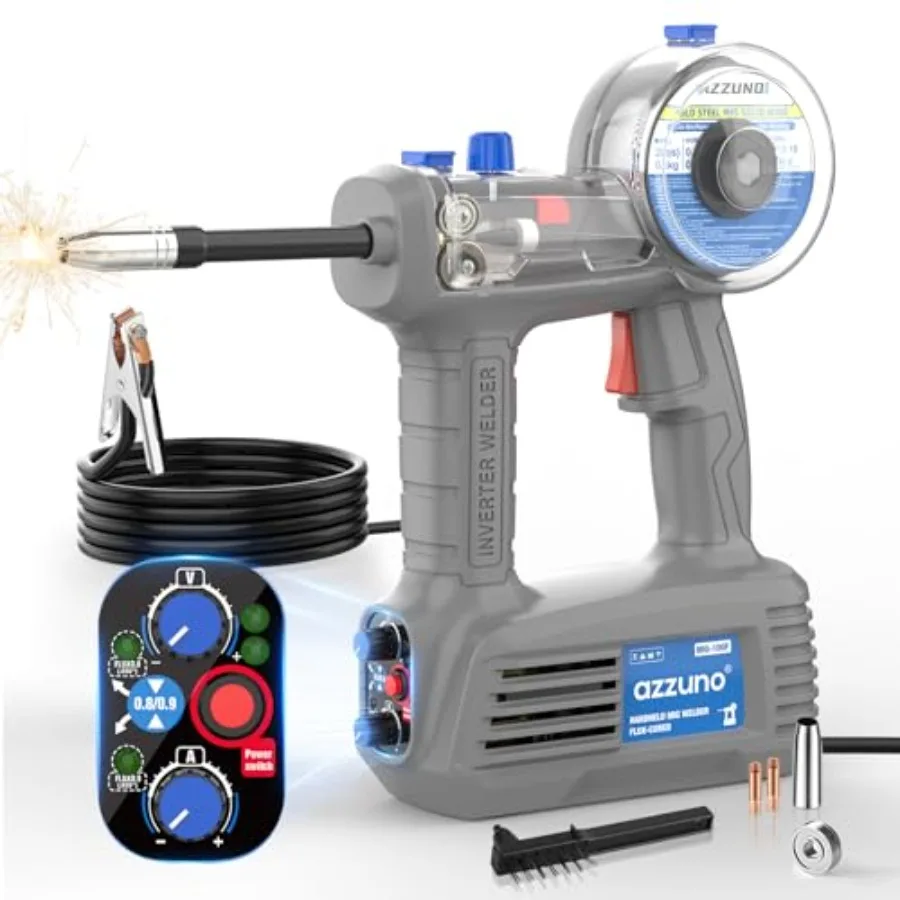 AZZ 100Amp Handheld MIG Welder hine, Gasl MIG Welder hine, Portable Flux MIG Welding hine 100V
AZZ 100Amp Handheld MIG Welder hine, Gasl MIG Welder hine, Portable Flux MIG Welding hine 100V