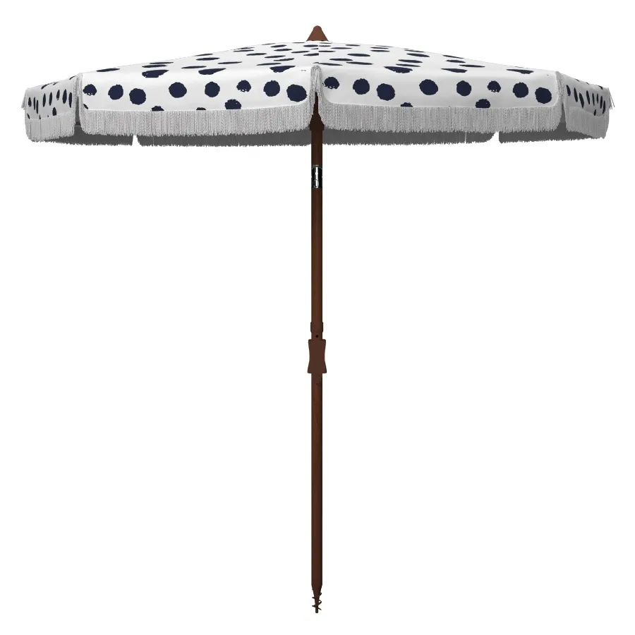 Sydney 6.5' Beach Patio Umbrella White Navy
Sydney 6.5' Beach Patio Umbrella White Navy