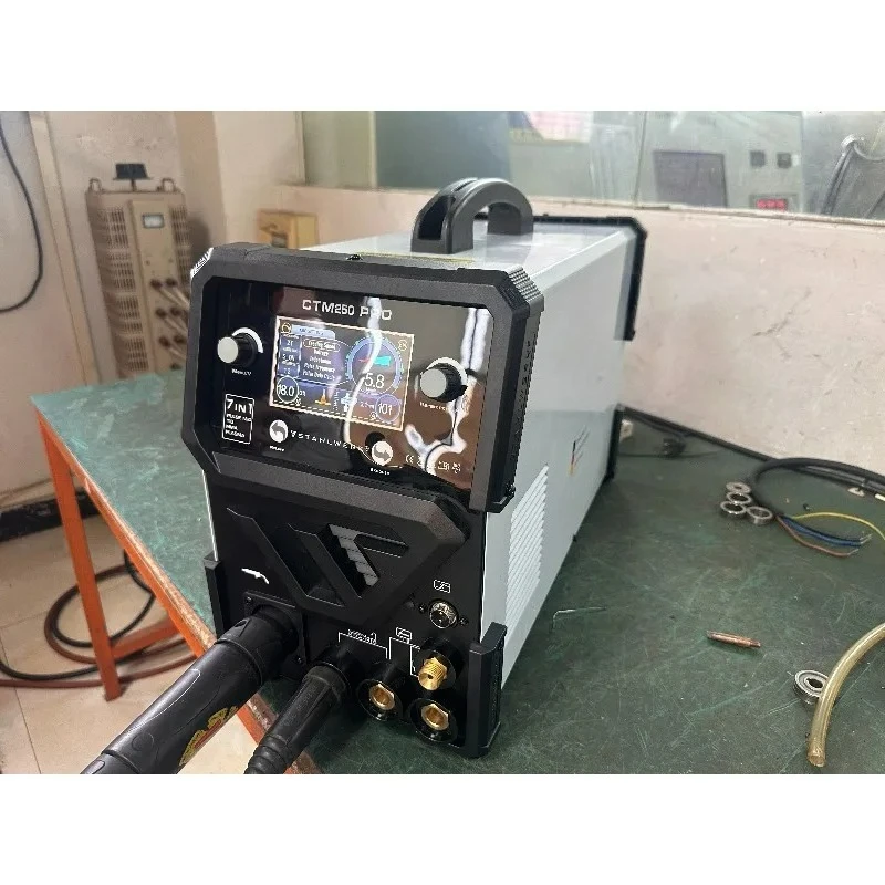 Stahlwerk CTM250 PRO 7IN1 200AMP MIG TIG MMA Плазменный резак Многофункциональный 1 кг/5 кг сварочный аппарат для порошковой проволоки 220 В алюминий
Stahlwerk CTM250 PRO 7IN1 200AMP MIG TIG MMA Плазменный резак Многофункциональный 1 кг/5 кг сварочный аппарат для порошковой проволоки 220 В алюминий