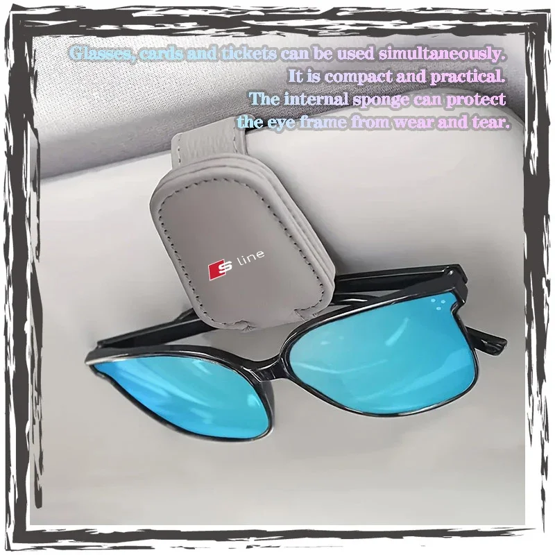 Car Supplies Magnetic Leather Sunglasses Clip-on Car Sun Visor For Audi sline TT Q2 Q3 Q5 Q7 Q8 A3 A4 A5 A6 A7 R8 B5 B6 B7 B8
Car Supplies Magnetic Leather Sunglasses Clip-on Car Sun Visor For Audi sline TT Q2 Q3 Q5 Q7 Q8 A3 A4 A5 A6 A7 R8 B5 B6 B7 B8