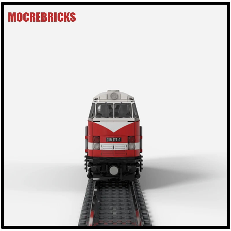 Строительные блоки MOC, локомотив с большой направляющей BR118, грузовой и пассажирский дизельный поезд, набор сборки, модель, кирпичи, игрушки для мальчиков
Строительные блоки MOC, локомотив с большой направляющей BR118, грузовой и пассажирский дизельный поезд, набор сборки, модель, кирпичи, игрушки для мальчиков