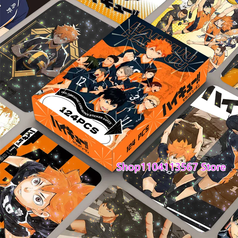 124pcs/Set Anime Haikyuu!! Lomo Card Hinata Shoyo Laser Flash Cards Photocard for Fans Collection Birthday Christma Gift
124pcs/Set Anime Haikyuu!! Lomo Card Hinata Shoyo Laser Flash Cards Photocard for Fans Collection Birthday Christma Gift