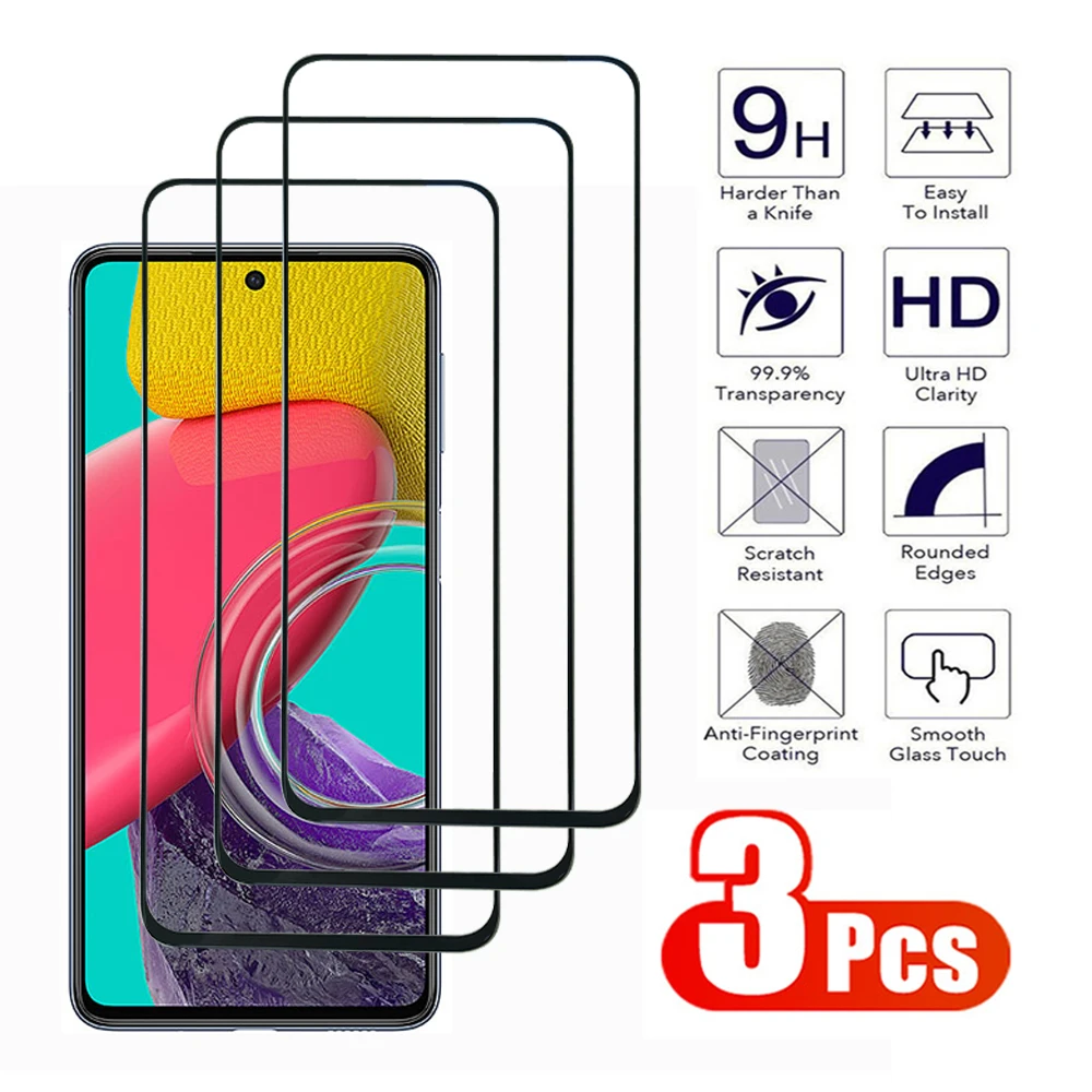 Закаленное защитное стекло для Samsung Galaxy M53 M33 M23 M13 A73 A53 A33 A23 A13, 3 шт.
Закаленное защитное стекло для Samsung Galaxy M53 M33 M23 M13 A73 A53 A33 A23 A13, 3 шт.