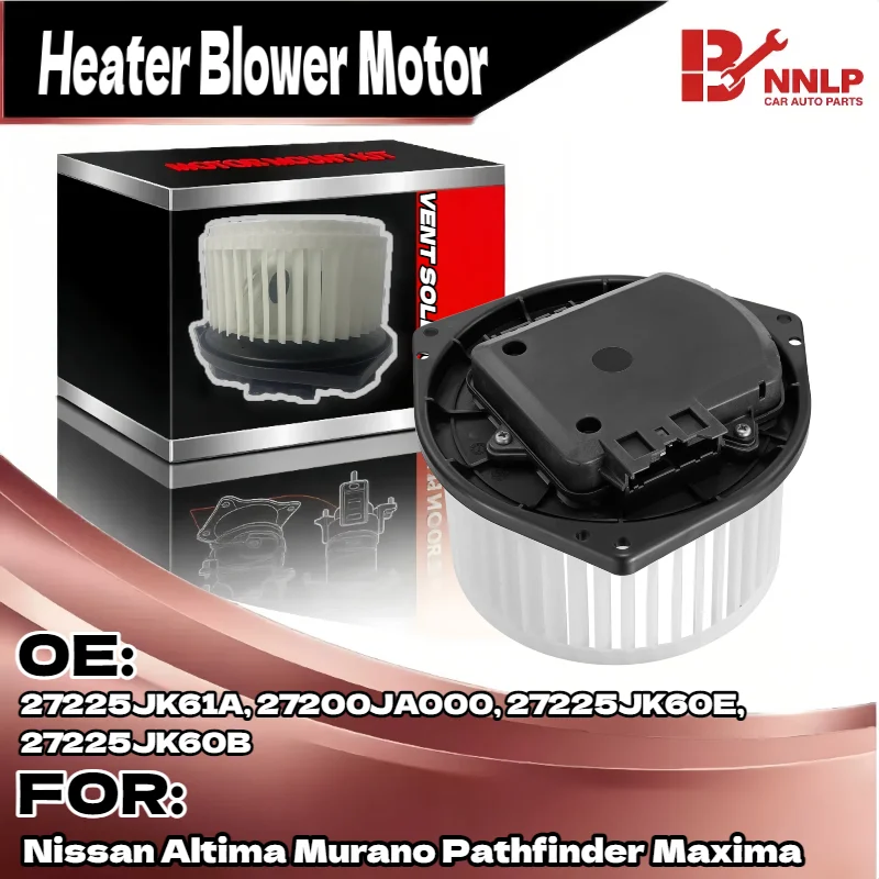 Бесщеточный двигатель вентилятора для Nissan Altima Murano Pathfinder Maxima INFINITI 27225JK61A, 27200JA000, 27225JK60E, 27225JK60B
Бесщеточный двигатель вентилятора для Nissan Altima Murano Pathfinder Maxima INFINITI 27225JK61A, 27200JA000, 27225JK60E, 27225JK60B