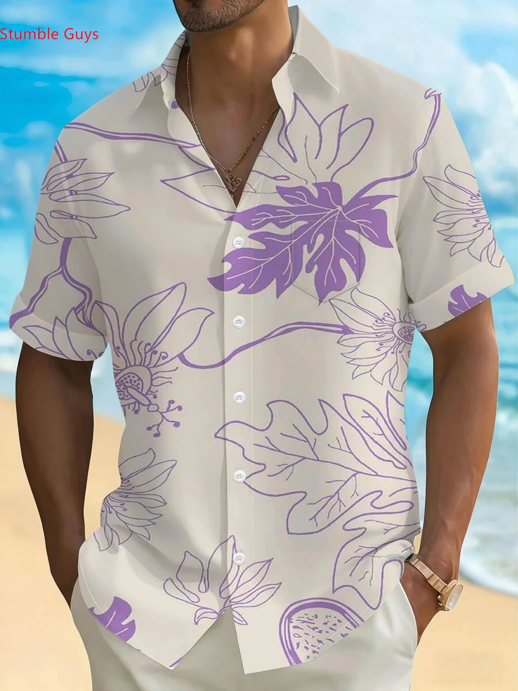 Summer Fashion Beach Outfit Shirt Men Hawaiian StyleMan Women Short Sleeve Casual Print Breathable Party Tops
Summer Fashion Beach Outfit Shirt Men Hawaiian StyleMan Women Short Sleeve Casual Print Breathable Party Tops