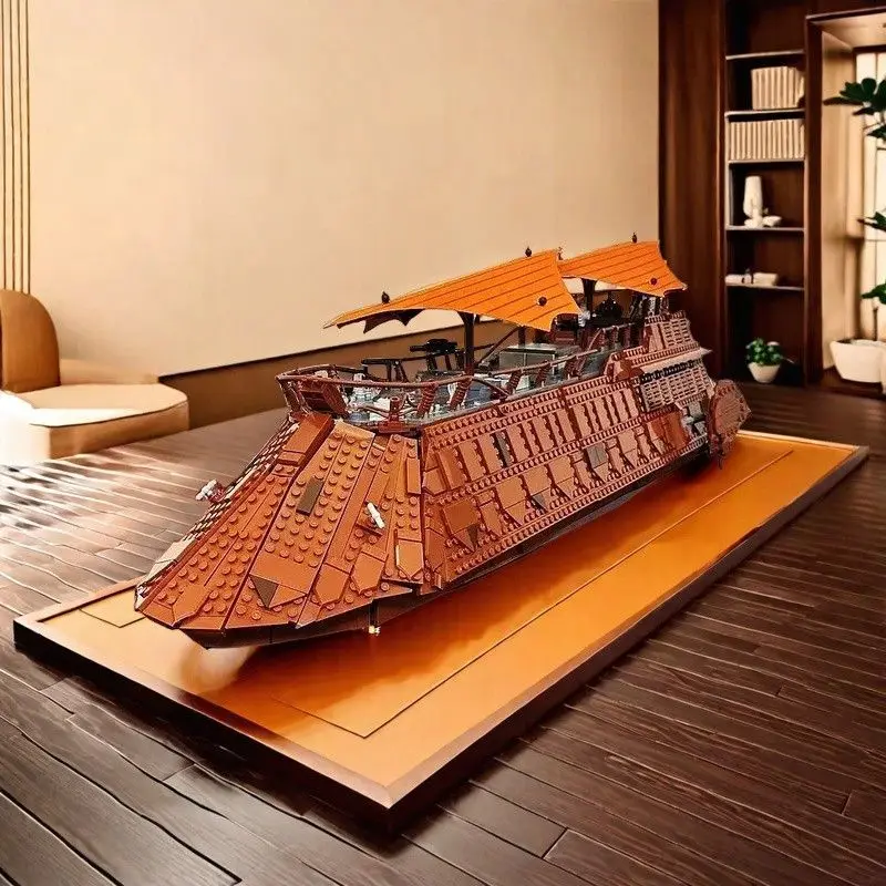 3942 шт., большой круизный корабль, серия Jabba Yacht, парусная головоломка, сборка строительных блоков, игрушечная модель, детские рождественские подарки 
3942 шт., большой круизный корабль, серия Jabba Yacht, парусная головоломка, сборка строительных блоков, игрушечная модель, детские рождественские подарки