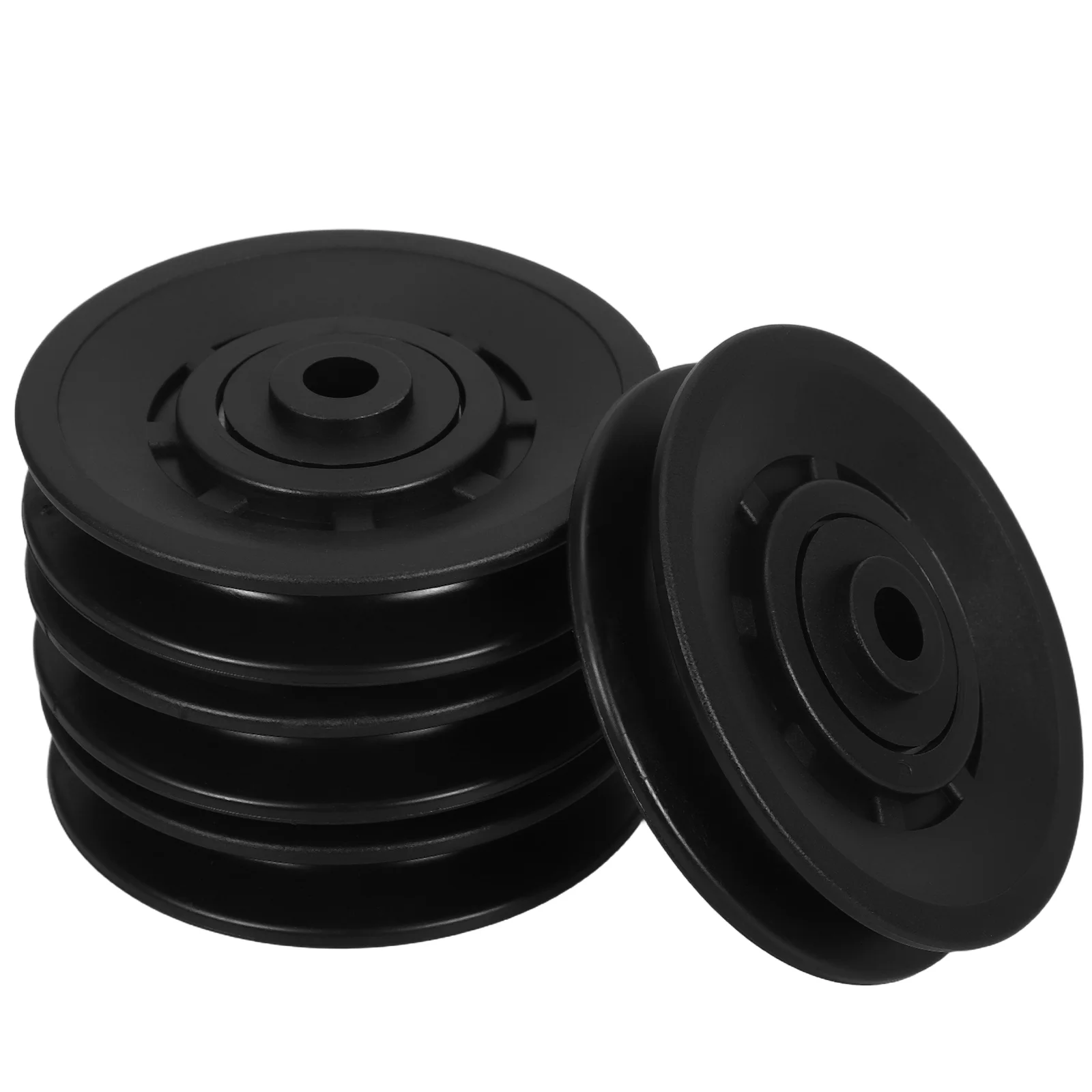 4pcs 90mm Diameter Universal Wearproof Nylon Pulley Wheel for Gym Equipment Black Lightweight AntiImpact Fitness
4pcs 90mm Diameter Universal Wearproof Nylon Pulley Wheel for Gym Equipment Black Lightweight AntiImpact Fitness