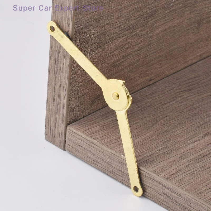 2pcs Support And Positioning Hinge Wooden Box Gift Box Link Piece Card Position Hinge Tin Kilogram Fixed Link Hinge Yellow
2pcs Support And Positioning Hinge Wooden Box Gift Box Link Piece Card Position Hinge Tin Kilogram Fixed Link Hinge Yellow