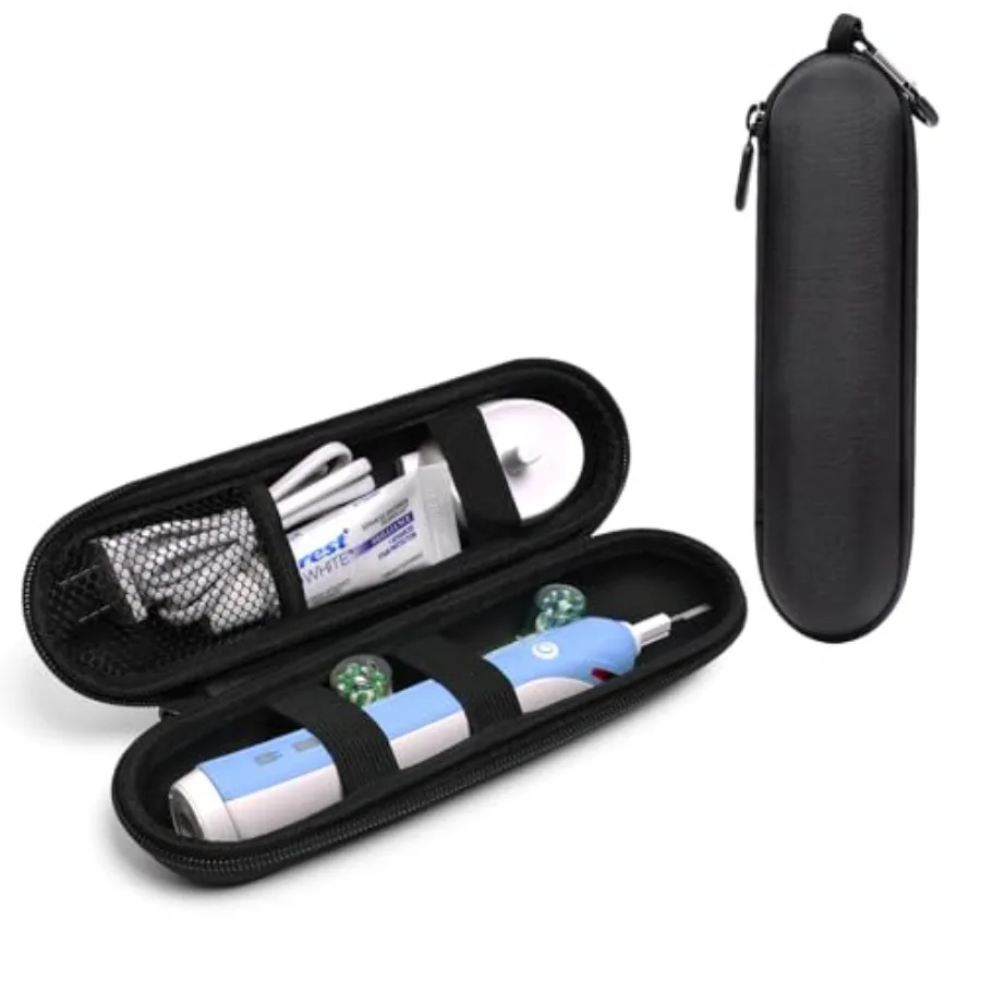 Compact Electric Toothbrush Travel Case, EVA Protective Storage Bag for Philips Sonicare/Oral-B, Waterproof Portable Carrying C
Compact Electric Toothbrush Travel Case, EVA Protective Storage Bag for Philips Sonicare/Oral-B, Waterproof Portable Carrying C