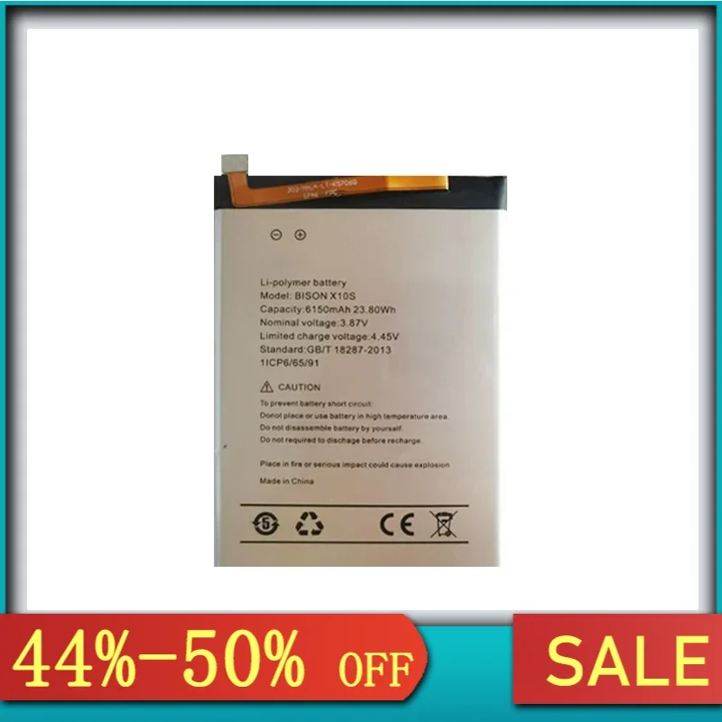 High Compatibility High-Capacity Mobile Phone Battery For Umi Umidigi Bison 2 Pro BISON2 Pro 2Pro 6150mAh
High Compatibility High-Capacity Mobile Phone Battery For Umi Umidigi Bison 2 Pro BISON2 Pro 2Pro 6150mAh