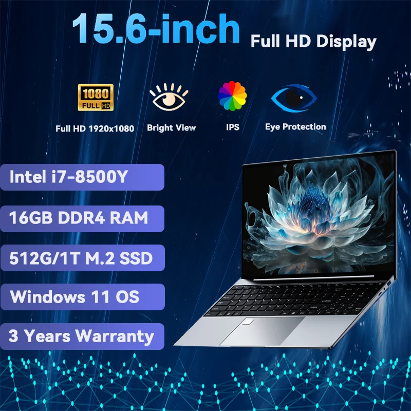 Windows 11 i7 PC Gaming Laptop Intel Core i7 8500Y Laptops 16GB DDR4 1TB SSD Notebook Gamer Computer Office Study Notebook PC
Windows 11 i7 PC Gaming Laptop Intel Core i7 8500Y Laptops 16GB DDR4 1TB SSD Notebook Gamer Computer Office Study Notebook PC