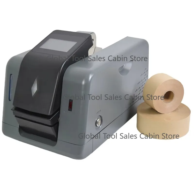 Automatic Electric Tape Dispenser Water Activated Wet Kraft Paper Sealing Machine with Motor Core Component