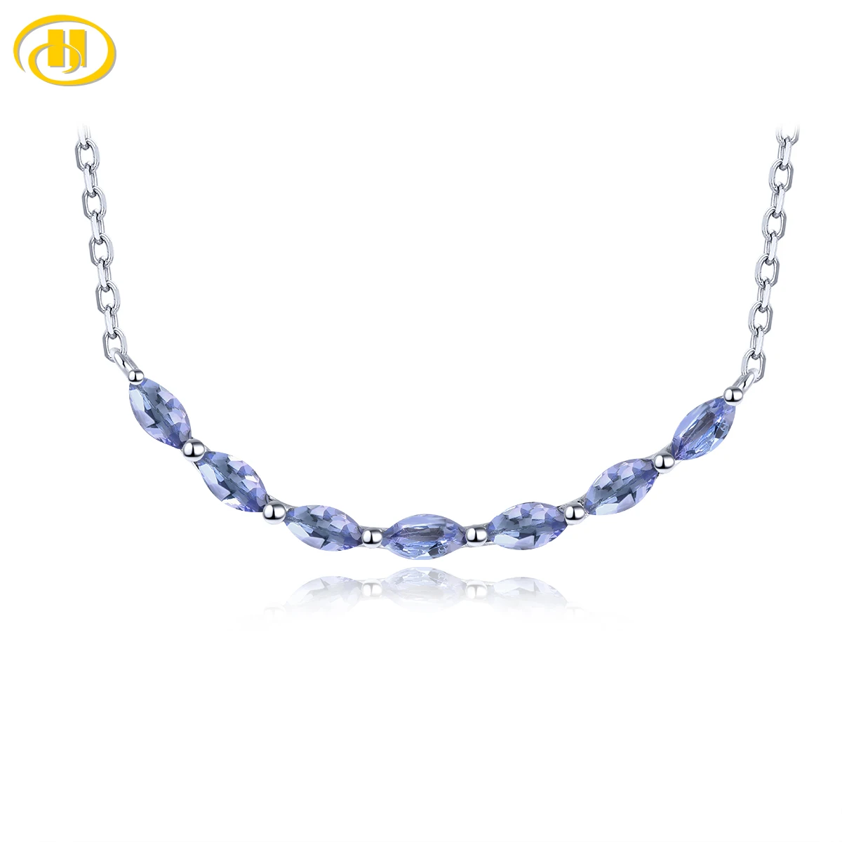Natural Tanzanite Solid Sterling Silver Necklace Pendant 0.9 Carats Genuine Gemstone Lovely Fine Jewelry Design Birthday Gifts
Natural Tanzanite Solid Sterling Silver Necklace Pendant 0.9 Carats Genuine Gemstone Lovely Fine Jewelry Design Birthday Gifts