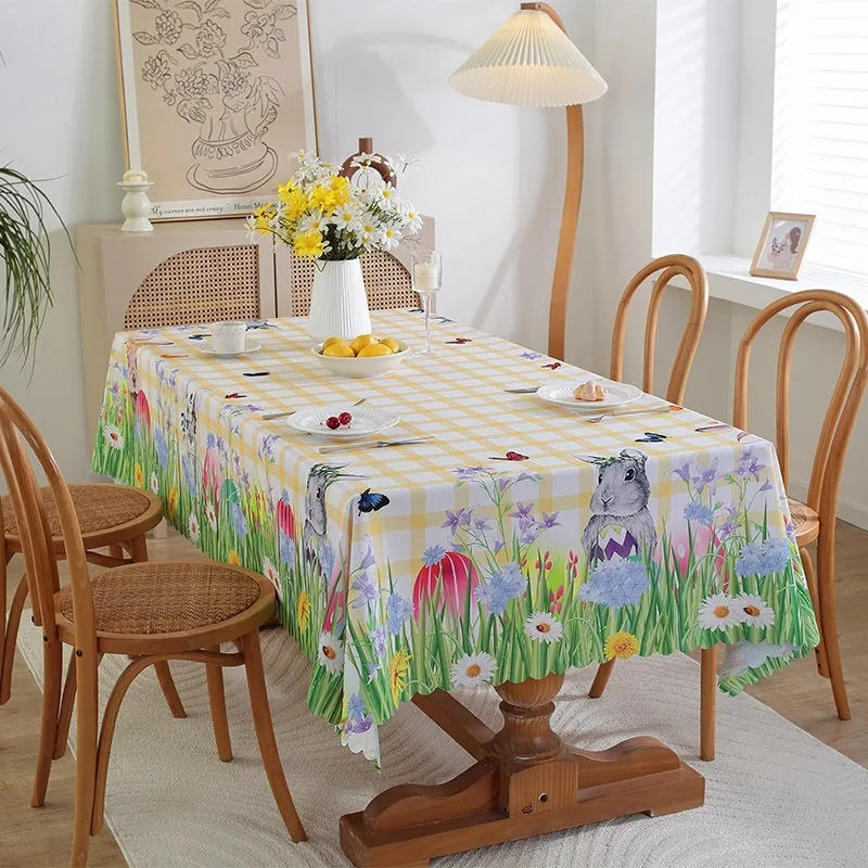 Easter Waterproof and Oil Proof Tablecloth Home Decoration Tablecloth Rectangular Anti Scald and Wear-resistant Easy To Maintain
Easter Waterproof and Oil Proof Tablecloth Home Decoration Tablecloth Rectangular Anti Scald and Wear-resistant Easy To Maintain