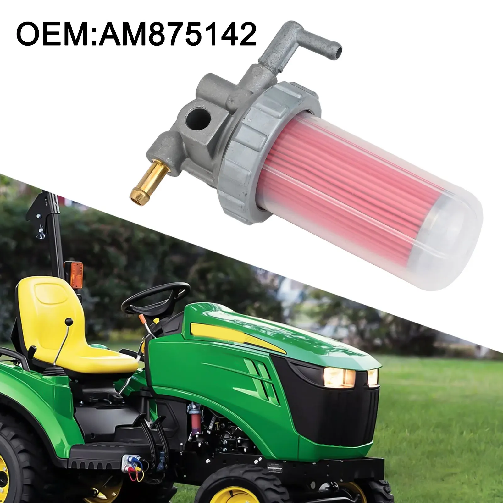 For Lawn Tractor Fuel Filter AM875142 Fits Multiple Models including 330 F915 and More for Optimal Performance
For Lawn Tractor Fuel Filter AM875142 Fits Multiple Models including 330 F915 and More for Optimal Performance