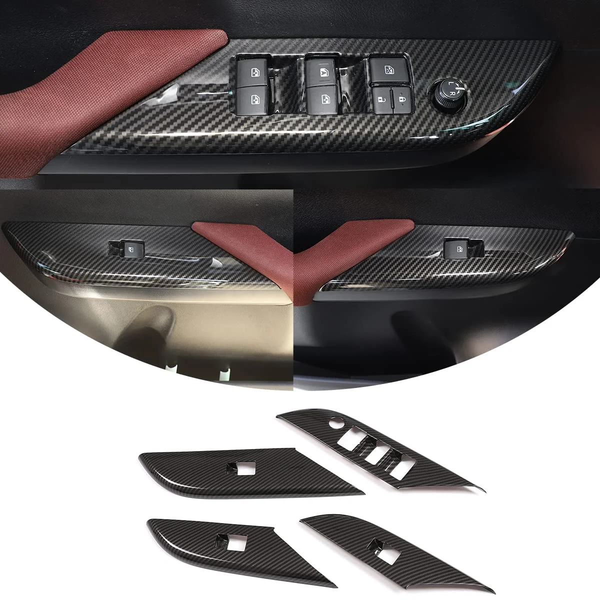 Fit for Toyota Hilux 2022 2023 2024 Car Window Glass Lift Switch Button Panel Trim Cover Accessories
Fit for Toyota Hilux 2022 2023 2024 Car Window Glass Lift Switch Button Panel Trim Cover Accessories